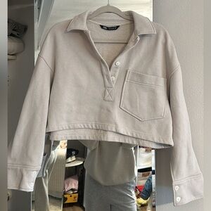 Zara Beige Top